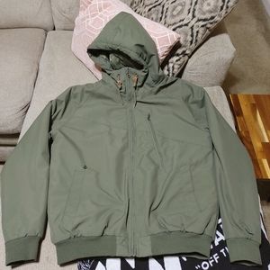 Volcom Hernan 5k Jacket Olive Green